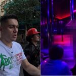 Zazza el Italiano y su polémico recorrido por los barrios rojos del centro de Santiago