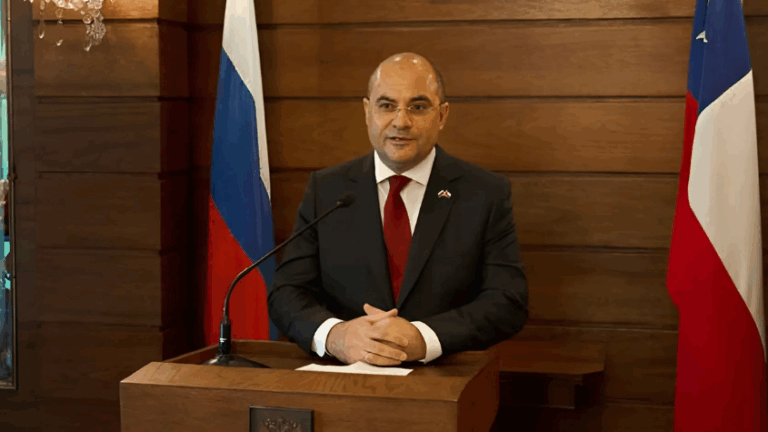 Embajador de Rusia en Chile participará como invitado en el Club de los Viernes